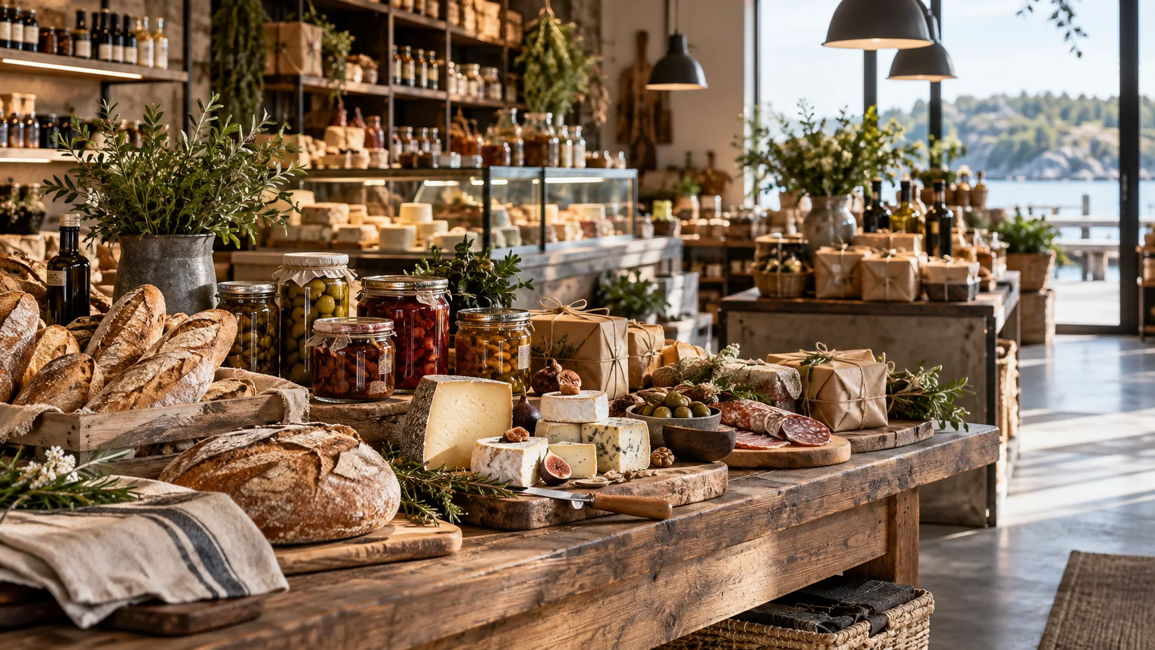 Illustrativ miljö: Delikatessbutik