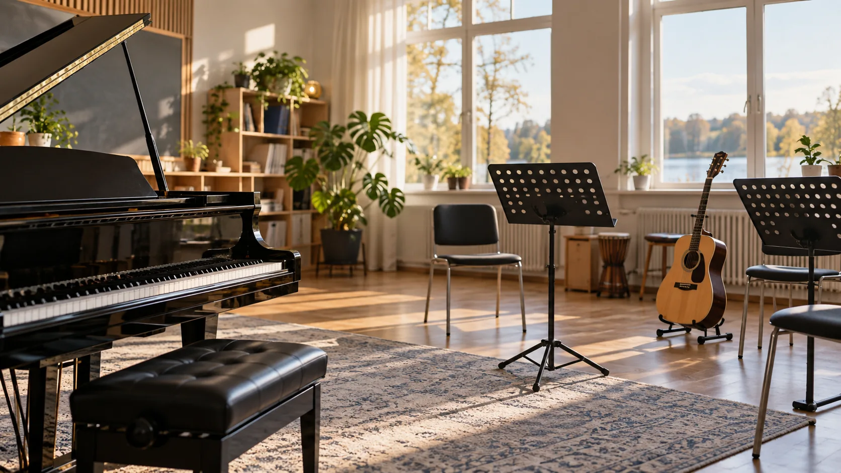 Illustrativ miljö: Musiklärare