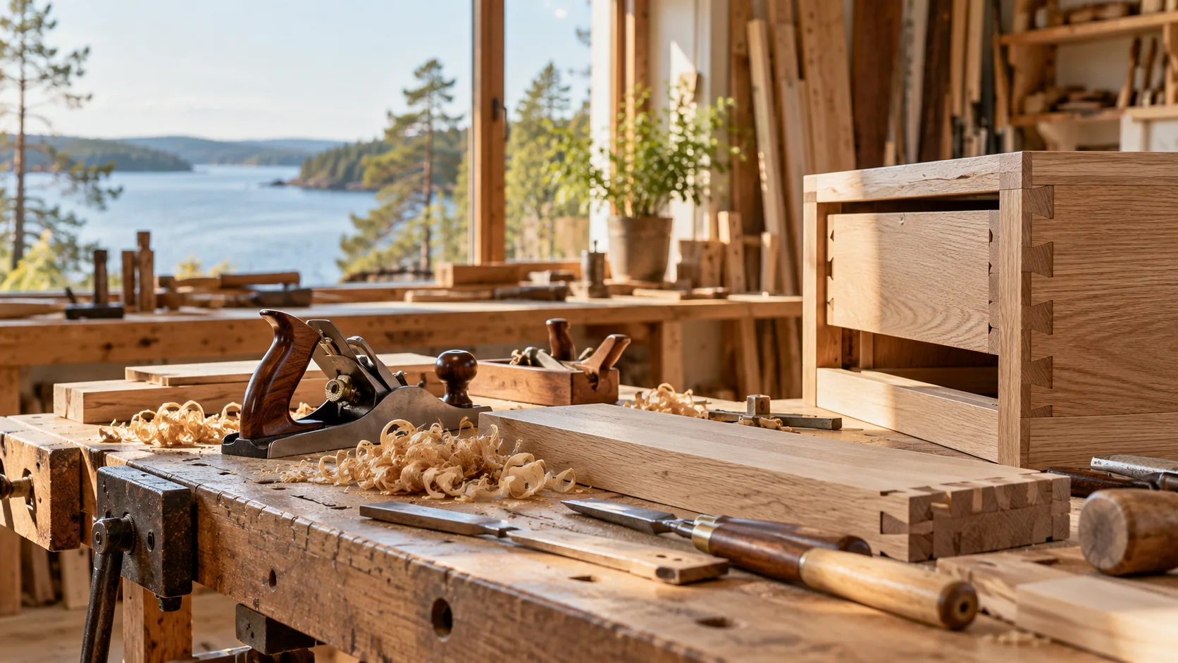 Illustrativ miljö: Snickeri