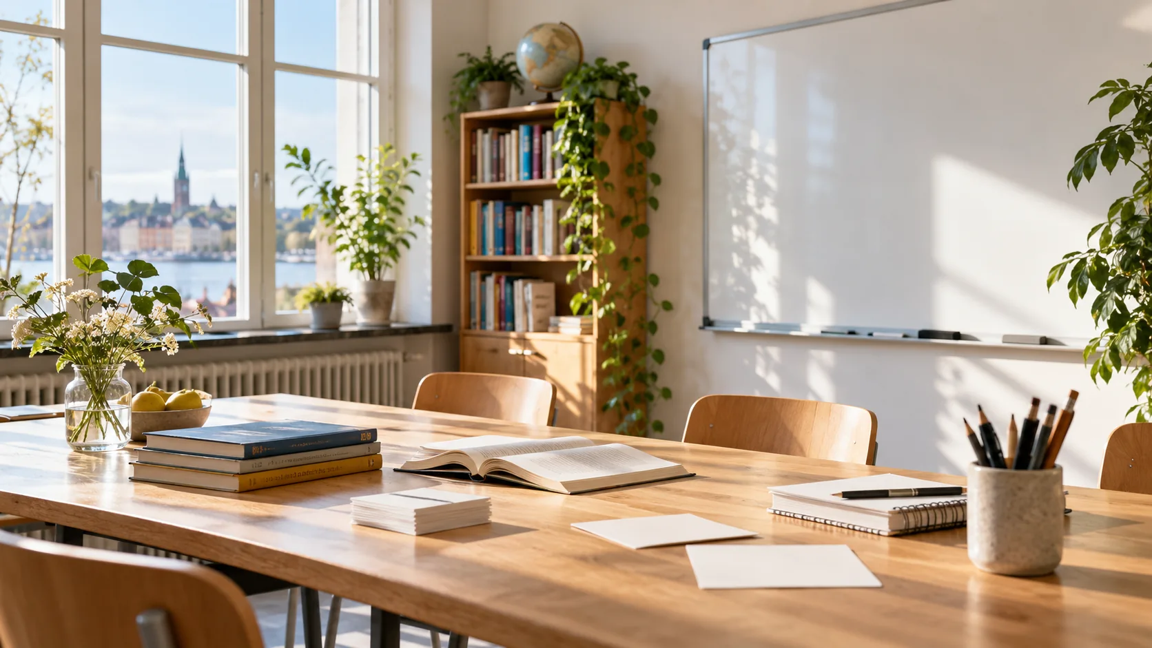 Illustrativ miljö: Språkskola