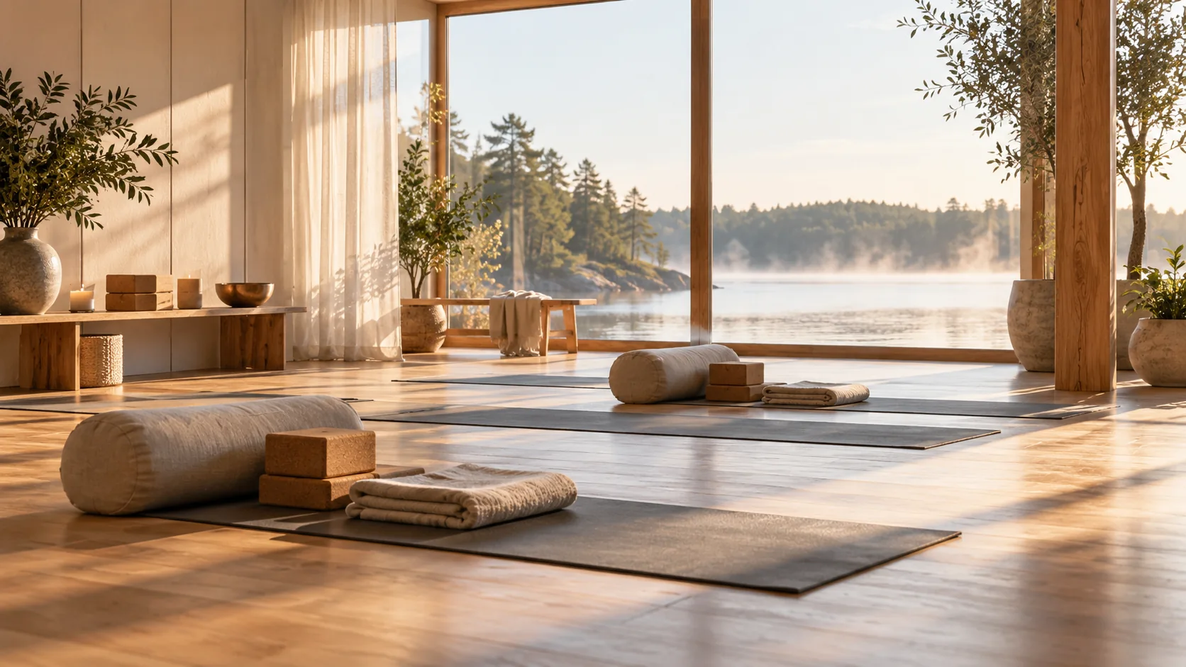 Illustrativ miljö: Yogastudio